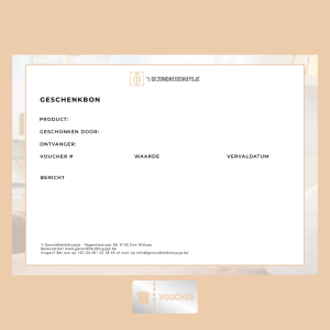 Geschenkbon digitaal (voucher per e-mail)